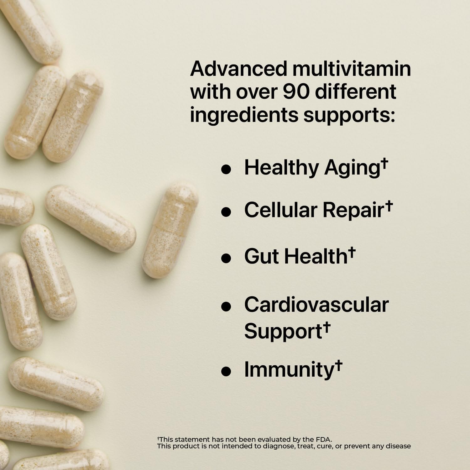 Nature's Lab Six Daily Advanced Multivitamin - Over 90 Nutrients, Minerals, Antioxidants, Herbs & Whole Foods - 180 Capsules (30 Day Supply) - Image 3