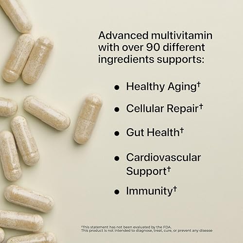 Miniatura 3 de Nature's Lab Six Daily Advanced Multivitamínico - Más de 90 nutrientes, minerales, antioxidantes, hierbas y alimentos integrales, 180 cápsulas