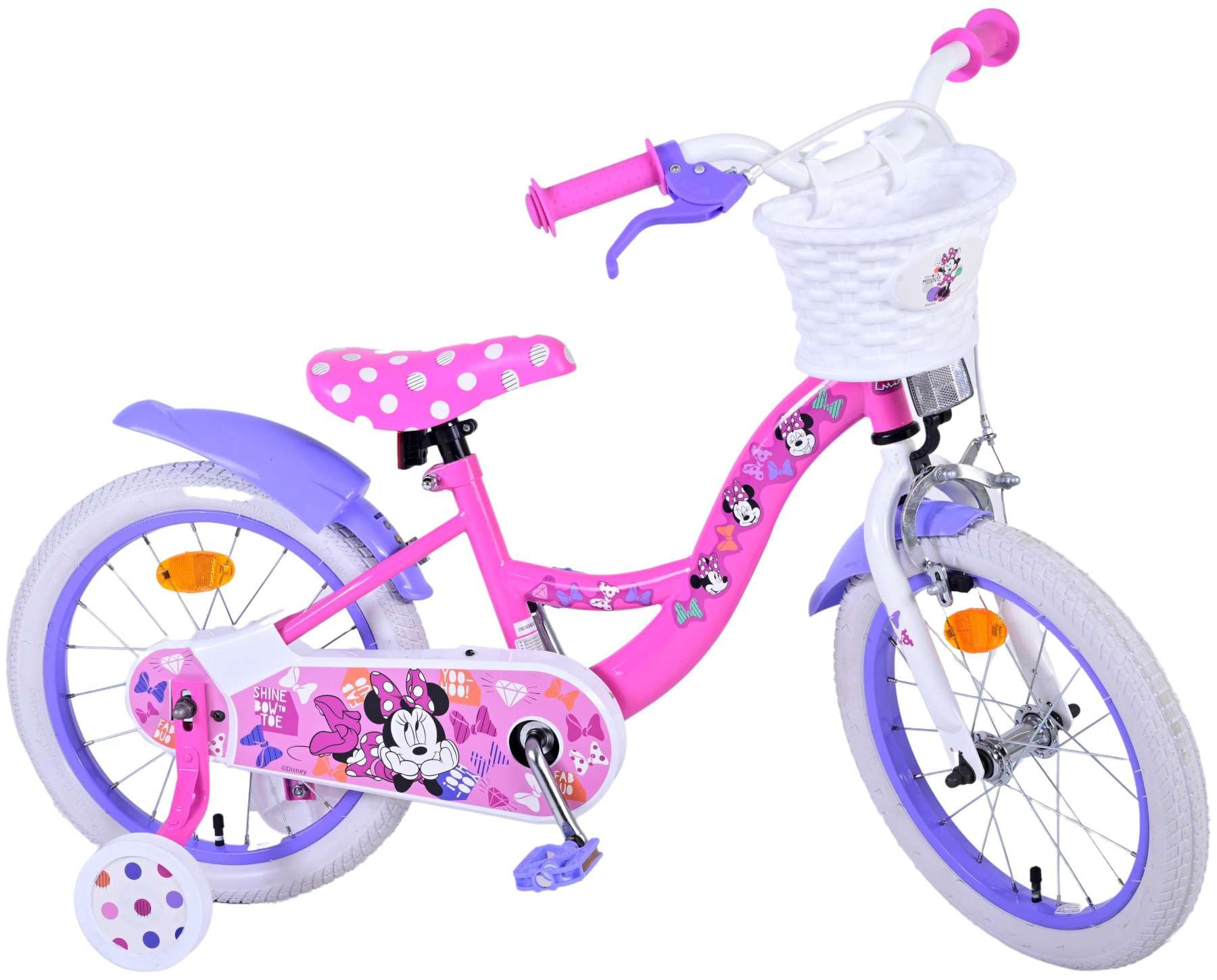 Volare Bicicleta infantil Minnie Cutest Ever! 16 pulgadas