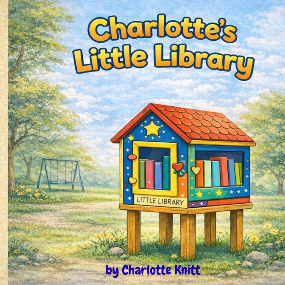 Charlotte's Little Library: A story about sharing, kindness, & big ideas