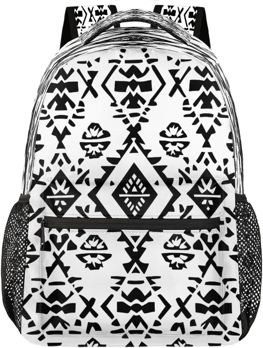 - Backpack for School, Cow Pattern Laptop Backpack Water Resistant Bookbag for Casual Travel Hiking Camping Outdoor Daypack Shoulder Bag for Teenager Boys Girls Kids