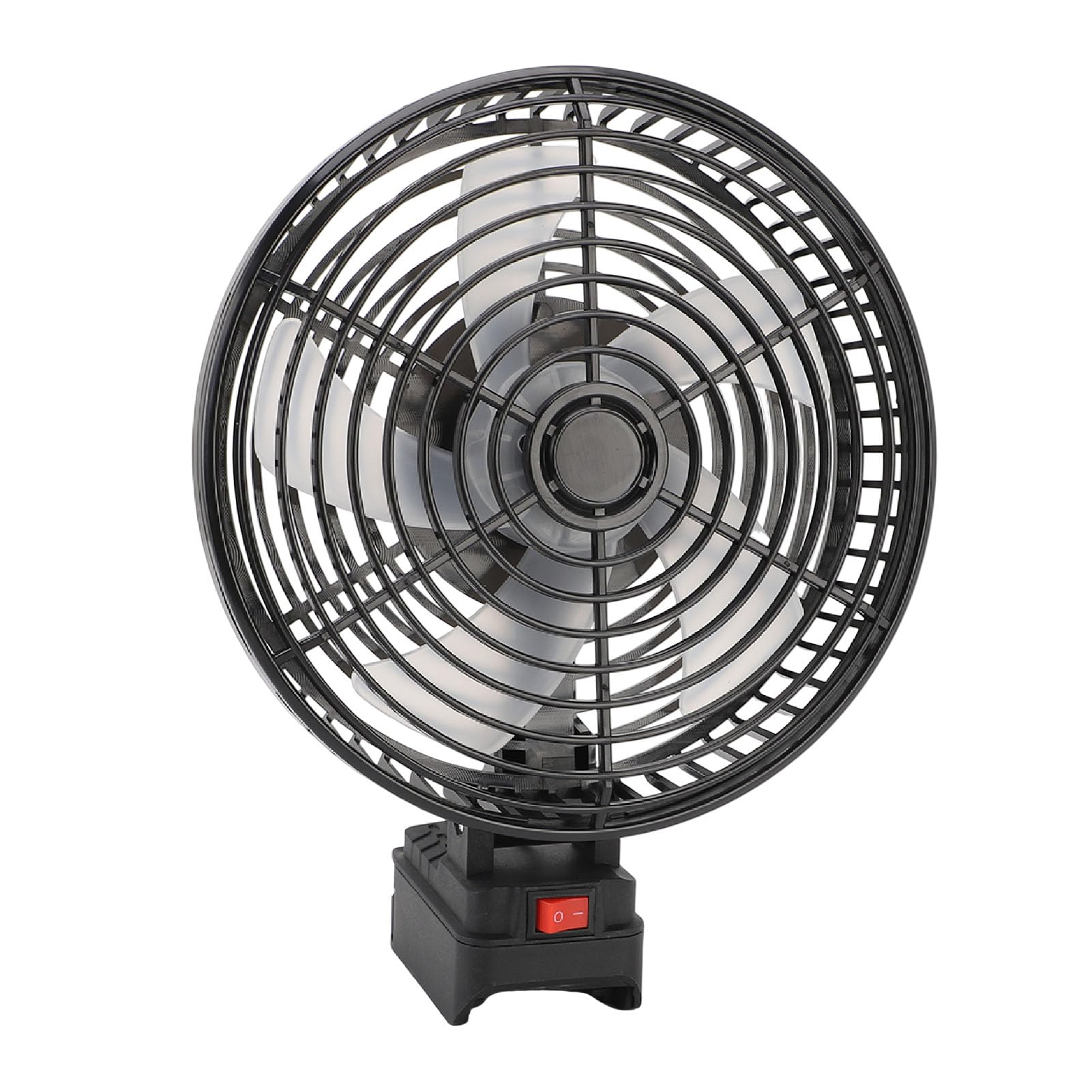 Ventilador de camping portátil para taller en casa inalámbrico de 8 pulgadas y 20W
