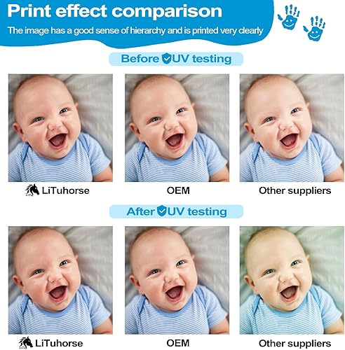 Miniatura 5 de LC406 LC4063PKS LC406CS LC406MS LC406YS - Paquete de 3 cartuchos de tinta de color LC 406 para impresora Brother MFC-J4335DW MFC-J4345DW MFC-J4535DW