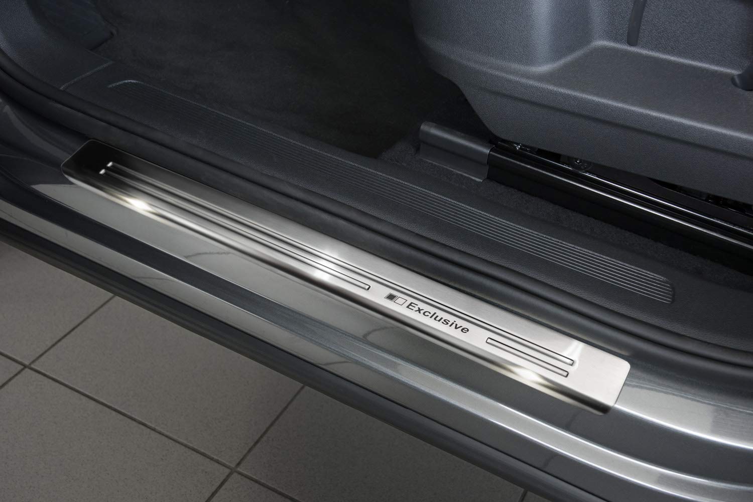 tuning-art L208-EX128 Ladekantenschutz und Einstiegsleisten passend für VW Tiguan 2 AD1 2016-2024