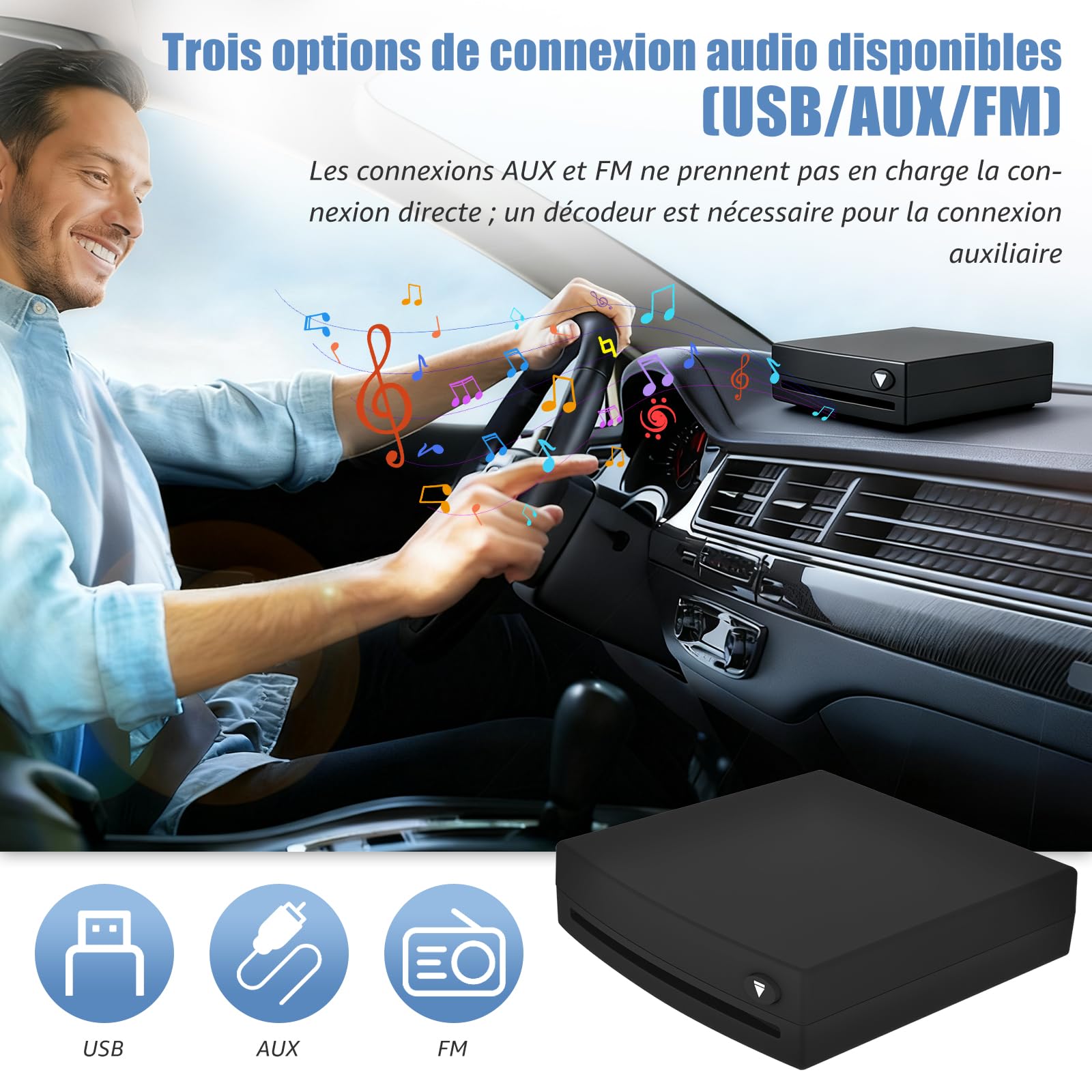 CD-Player für Auto, Computer, Fernseher, mit USB 2.0, tragbarer externer Universal-DVD-Player, Computer, externer Fernseher