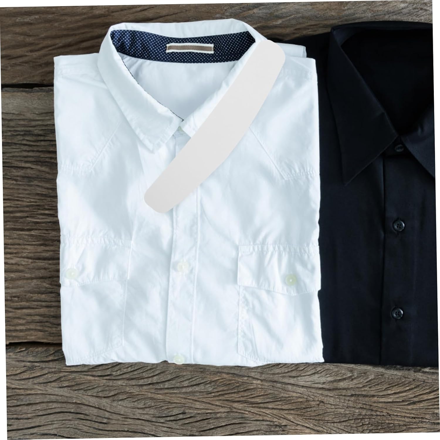VALICLUD Shirt Collar Accessories Linen Shirt Men Shirts for Men Dress Shirt for Men Shirt Stays Men and Men
