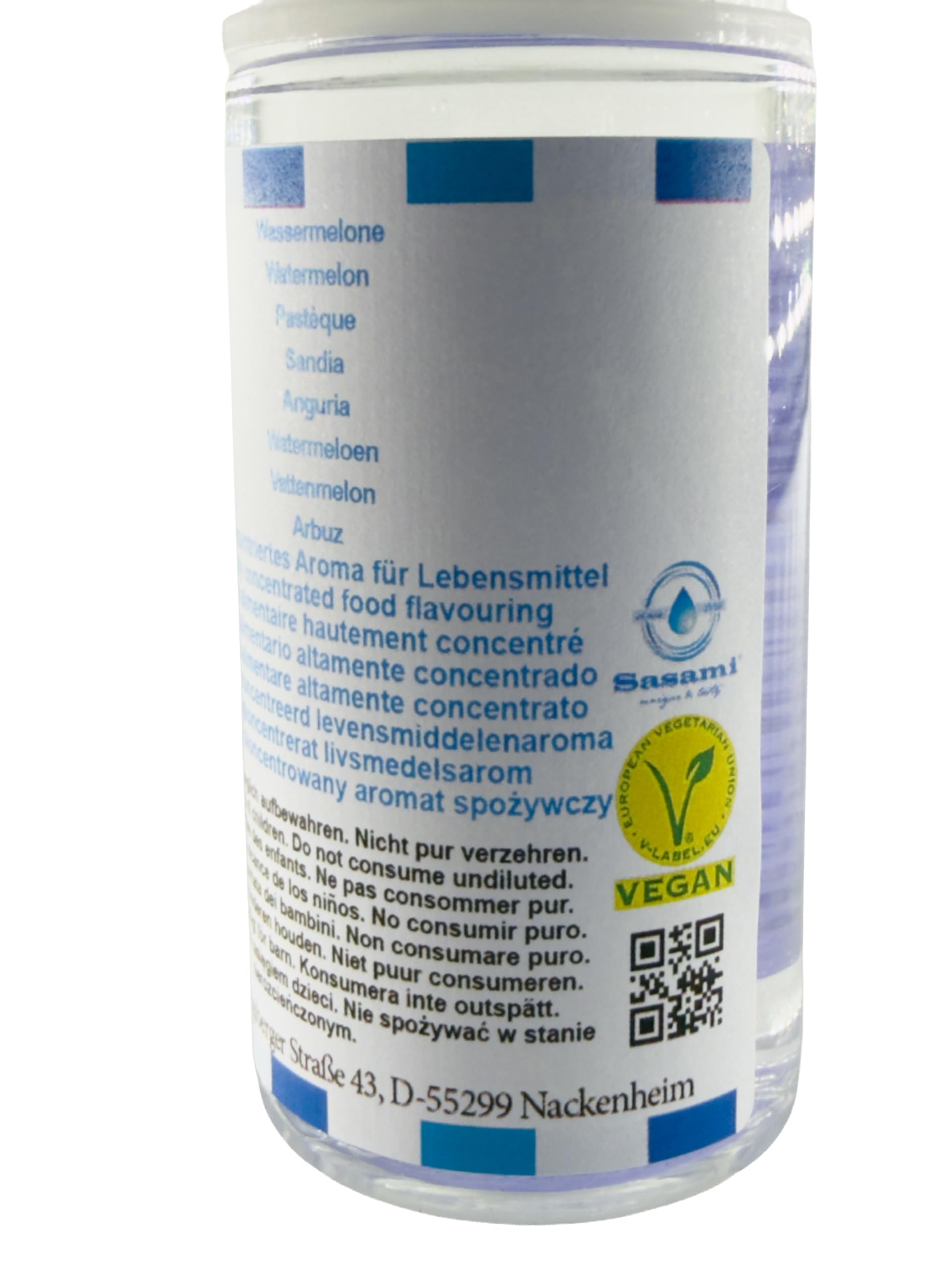 Anguria aroma concentrato - vegano - Sasami - 100ml