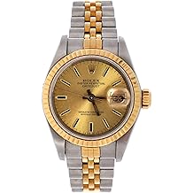 Pre-Loved Oyster Perpetual Datejust Automatic Watch Stainless Steel and Yellow Gold 26, Yellow Gold