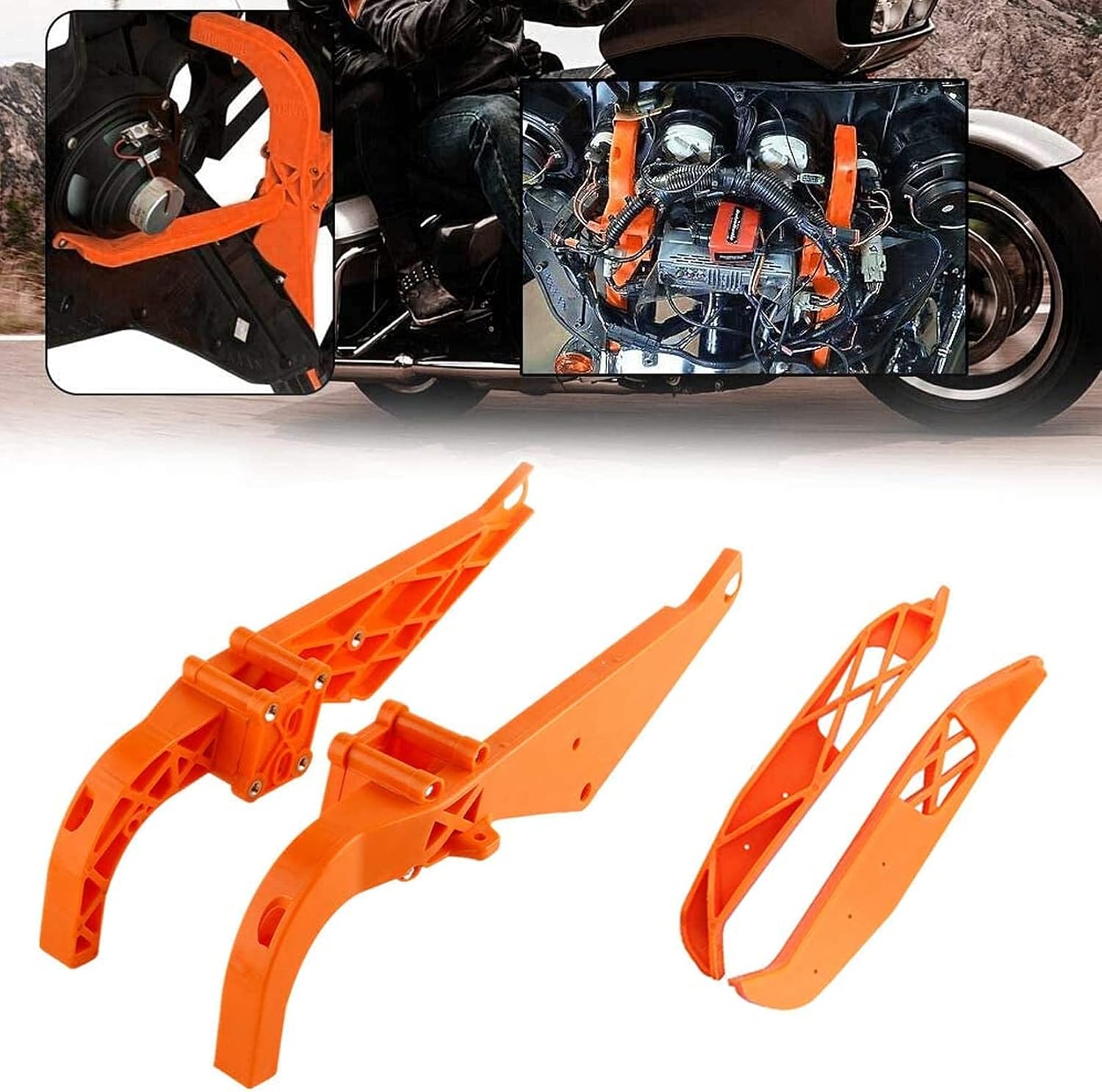 CANMIYOU Strong Arm Inner Fairing Support Brackets, Engine Fairing Supports fits for