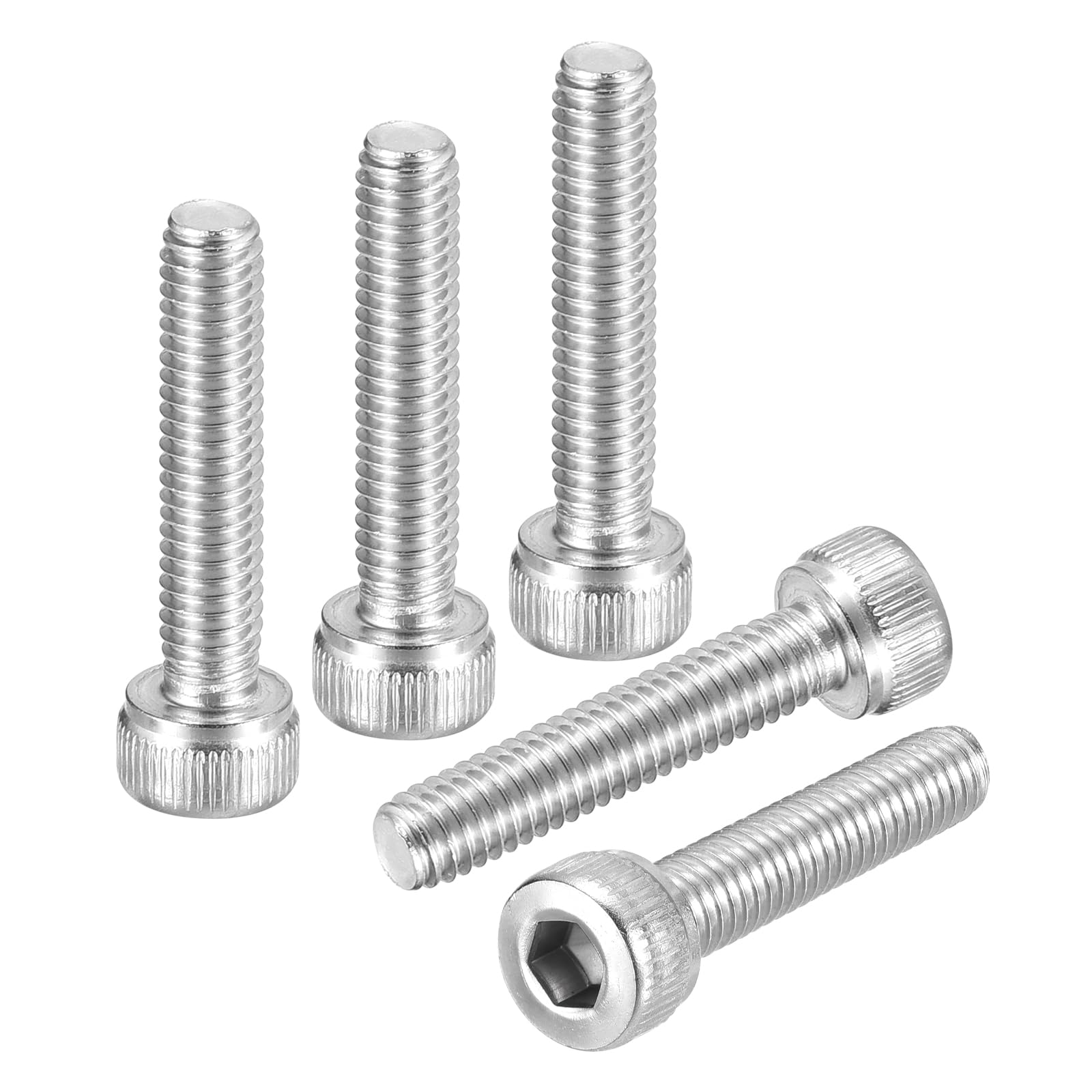 DTGN M4-0.7x20 Socket Head Cap Screws Bolts - 100Pack - Good for Road Bicycle, Mountain Bike, Auto, Motorcycle - 316 Stainless Steel Hex Head Metric Screws - Silver โ image 1