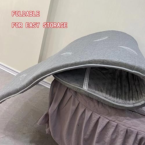 Miniatura 2 de Cubrecolchón de cama de spa con cabeza cuadrada, redonda, trapezoidal, antideslizante, de espuma viscoelástica, para mesa de masaje, accesorios de