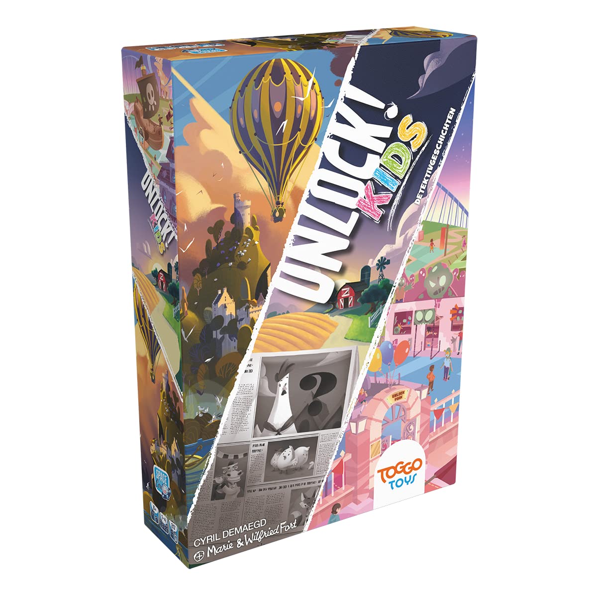 Space Cow Asmodee, Multicoloured, Colourful, 1. Box