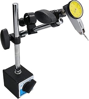 Lever Type Metric Dial Test Indicator & Magnetic Base Stand DTI Gauge Clock