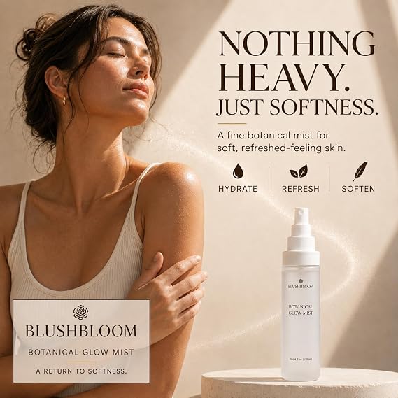 Botanical Glow Mist with Aloe & Hyaluronic Acid, 4 fl oz
