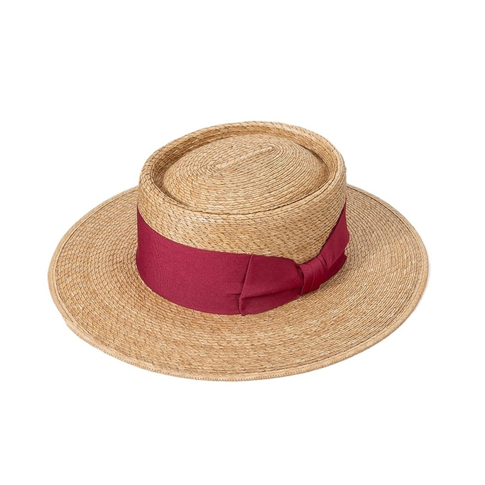 Chapeau de paille en feuille de palmier tissé à la main, l'excellence artisanale
