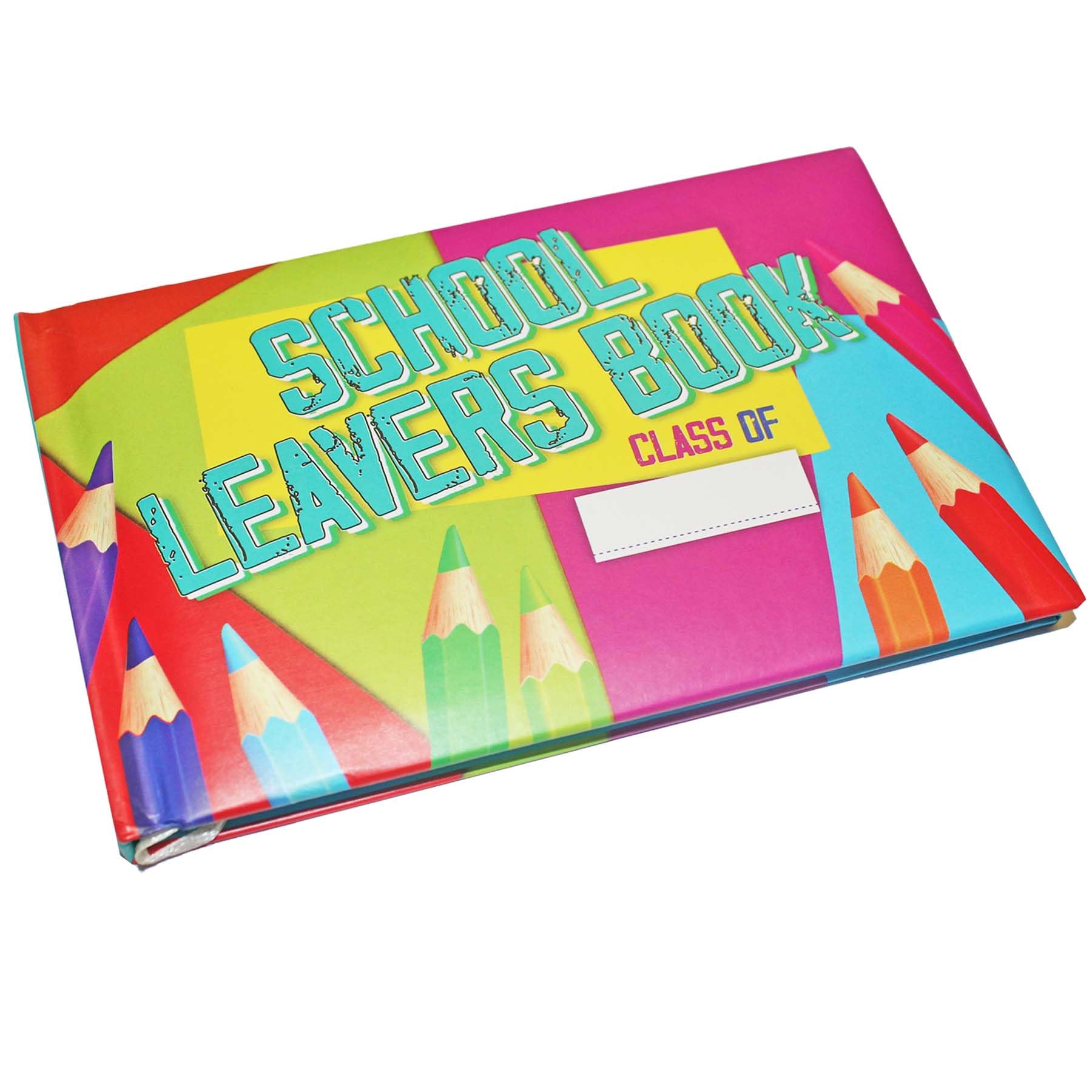 School Leavers Autograph and Message Book 100 Pages Padded Hardback (Stationery Design 5679)