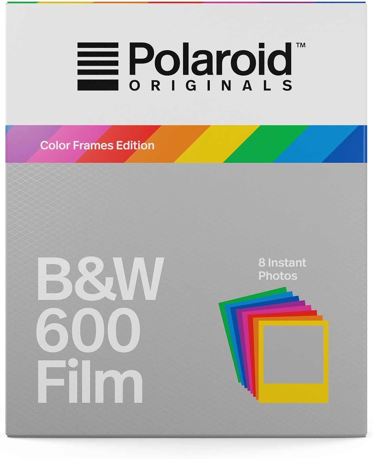 Polaroid Originals B&W Film for 600 - Hard Color Frames (4673)