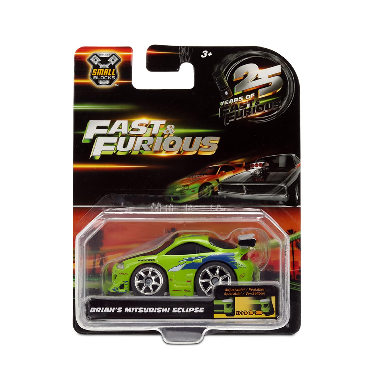 Jada Toys Fast & Furious Small Blocks (1:43) – 1 de 6 Coches de