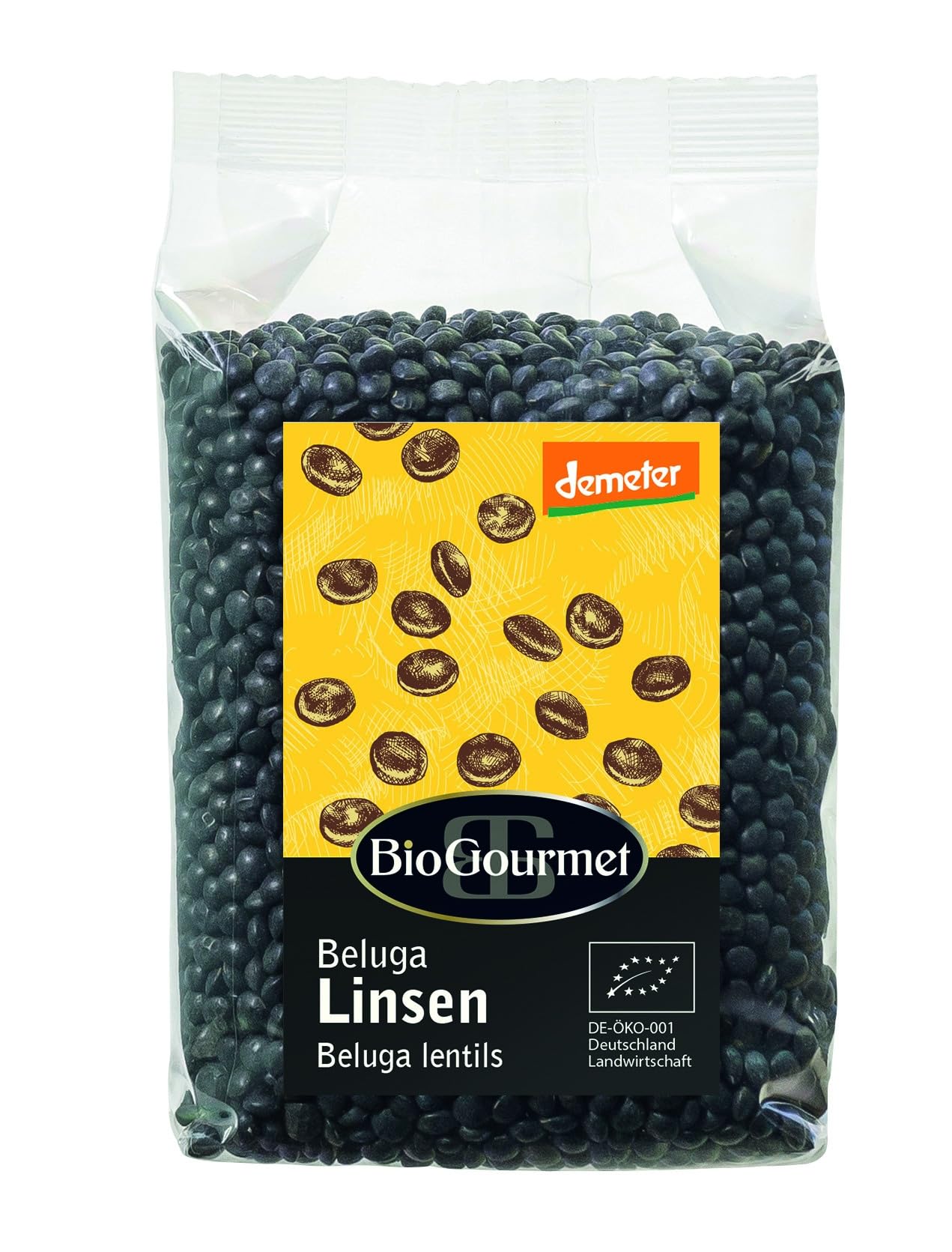 BioGourmet Beluga Linsen demeter, 250g
