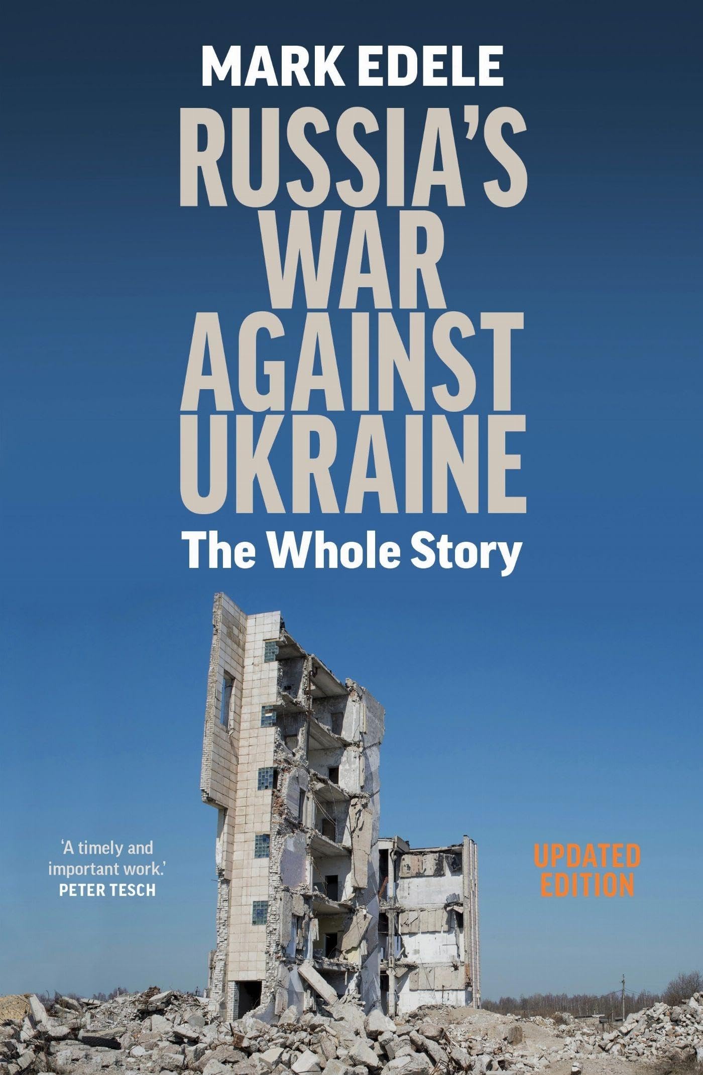 Melbourne University Press Book Russia's War Against Ukraine: The Whole Story