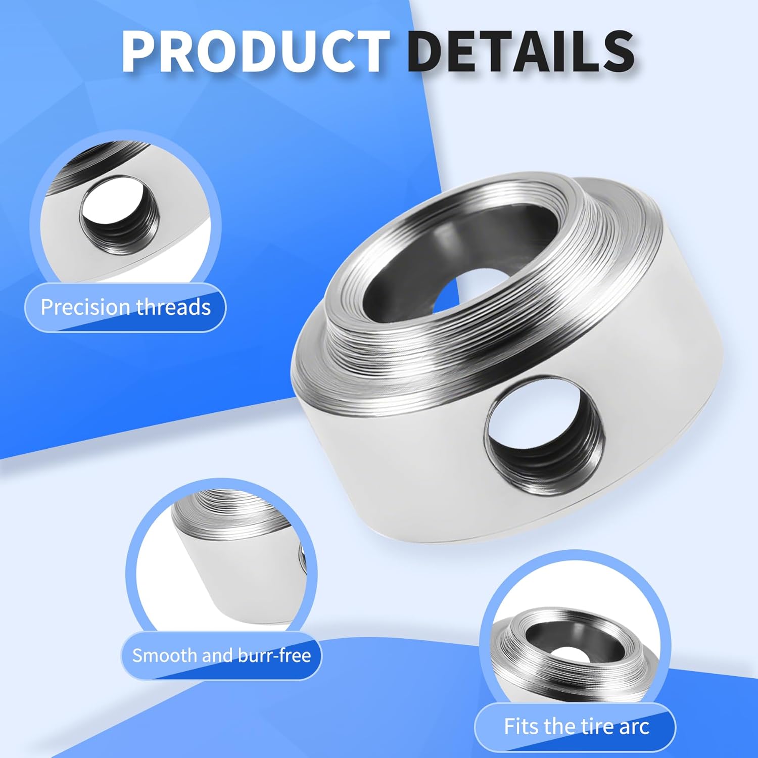20 Pcs Planed Landing Gear Stopper Set Wheel Collar 4.1 × 8mm/0.16" × 0.31" Plane Wheel Collar Block with Wench for RC Airplane Model Aircraft，Rc Airplane Parts