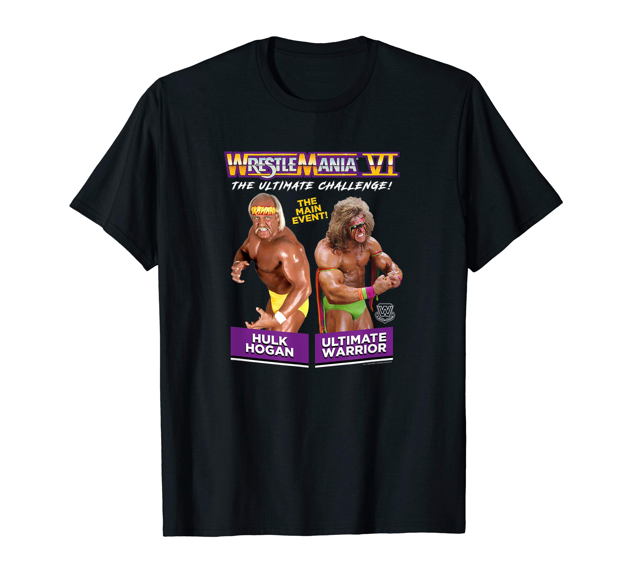 Wrestlemania 6 Hulk v Warrior T-Shirt