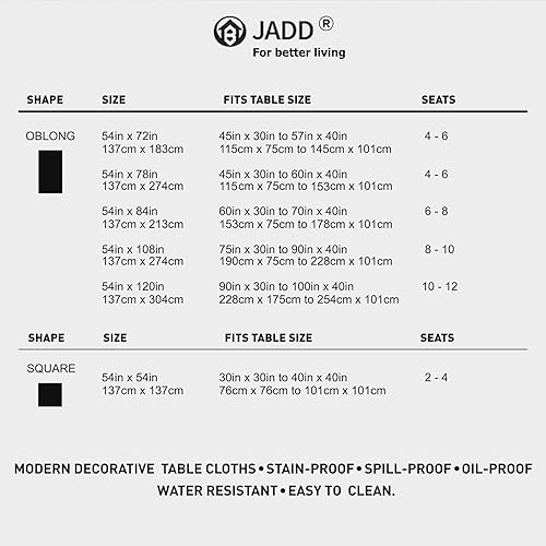 Miniatura 6 de JADD Mantel rectangular de vinilo impermeable, resistente al aceite, a prueba de derrames, mantel de PVC con flores beige, mantel de plástico