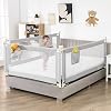 Bed Rail for Toddlers, Extra Long, Portable Safety Bed Guardrail with Side Pocket, Baby Bed Rail Guard, Fit King Queen Full Twin Size Bed Mattress (175 x 25 x 102 cm)