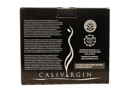 Miniatura 9 de Calivirgin Juego de regalo de aceite de oliva y vinagre balsámico – Juego de regalo de vinagre balsámico de Módena y aceite de oliva virgen extra –