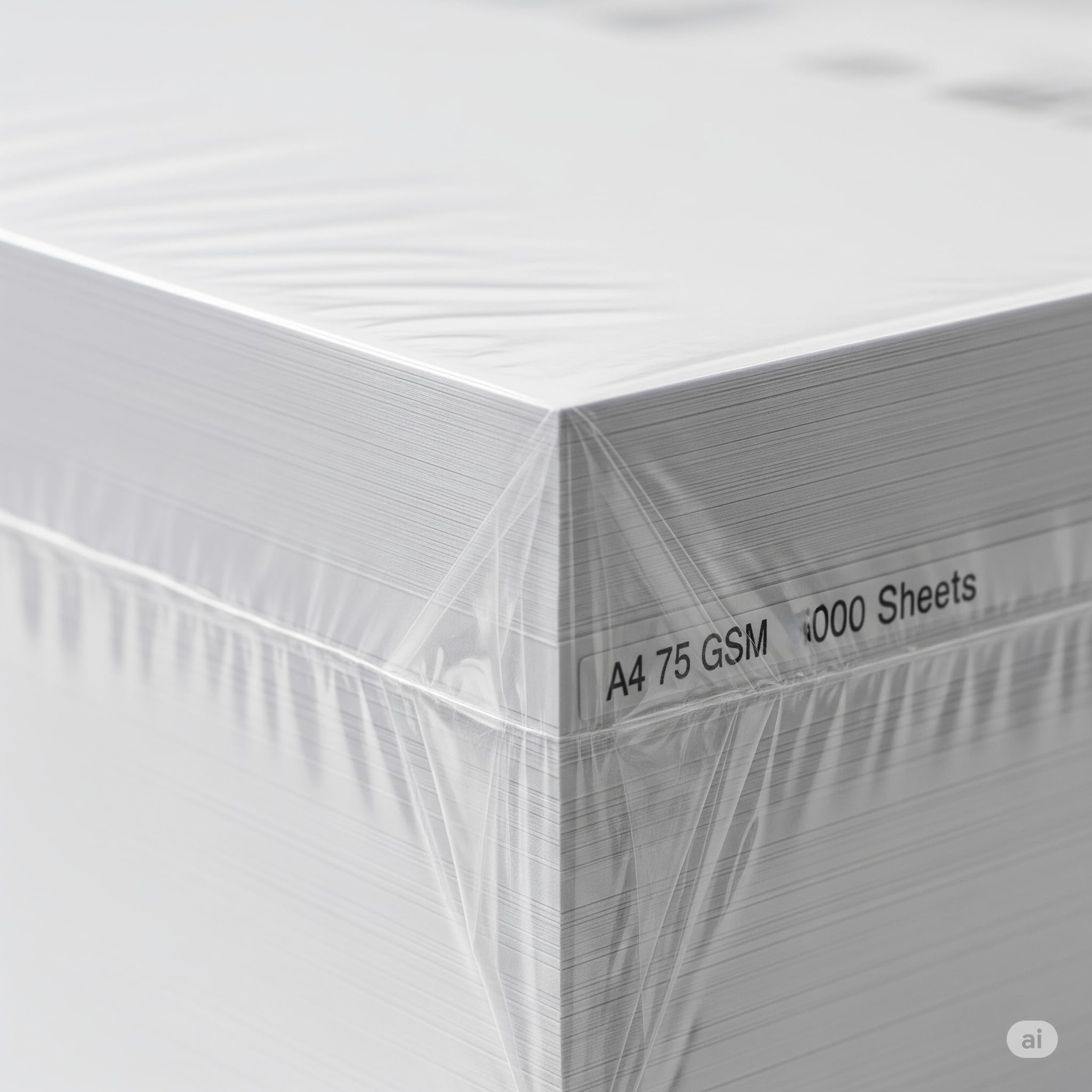 Natural A4 Printer Paper, 10 Reams (5000 Sheets) 75gsm Multi-Purpose Eco-Friendly Copier Paper, Bleach Free, Tree Free, Carbon Footprint Certified, Budget-Friendly Printing Paper