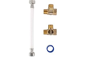 Camco 35953 8" Supreme Permanent By-Pass Kit for 6 Gallon Tank