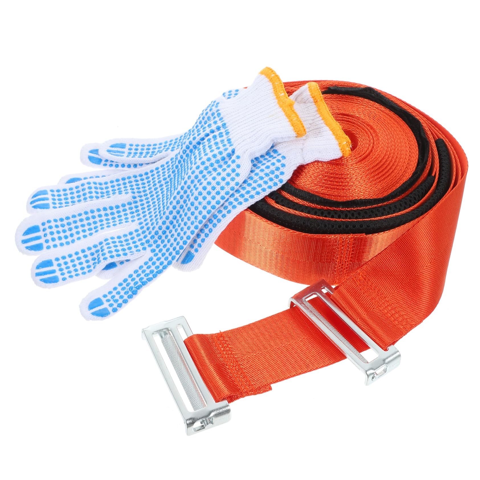 Cinghie di Sollevamento Antiscivolo 2 Pezzi in Nylon per Trasloco