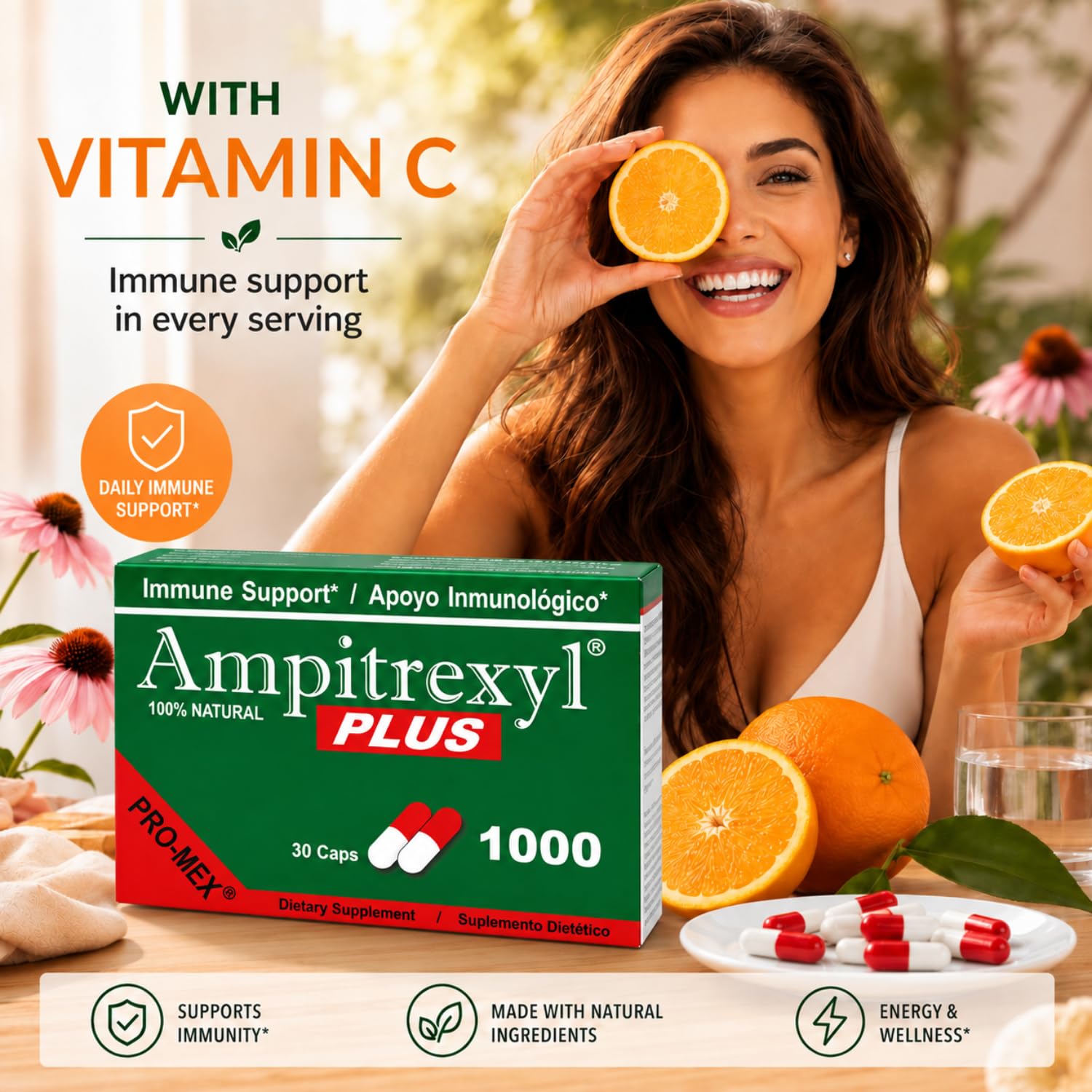Ampitrexyl Plus Antioxidant Capsules, 1000 mg, 30 Count — Amazon image 4