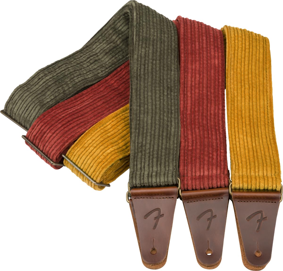 Fender Serie de Correas de Pana Guitarra Unisex Adulto