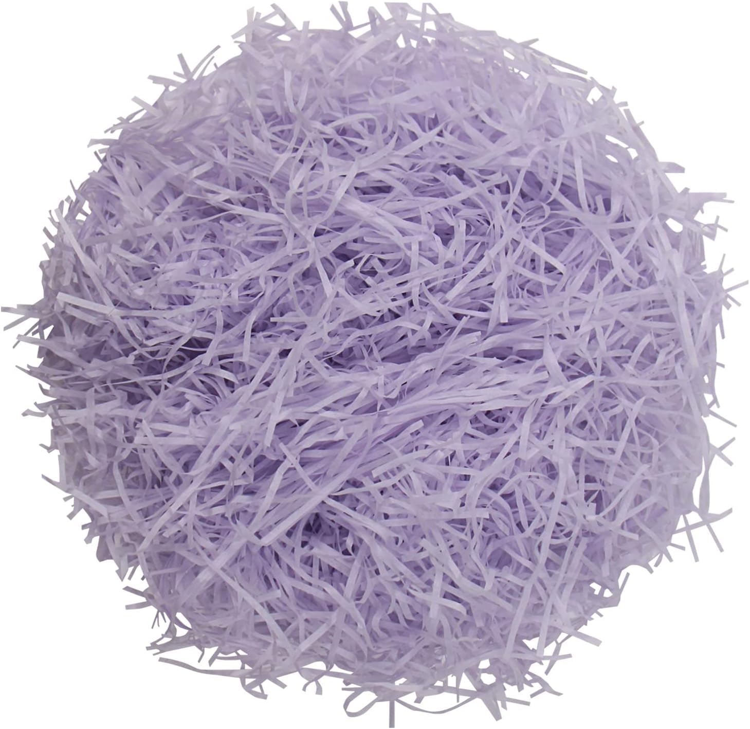 INCHEON PARTY Shredded Paper Grass, Light Purple, 7 Oz, Crinkle Cut Tissue for Gift Box Packaging-image-38