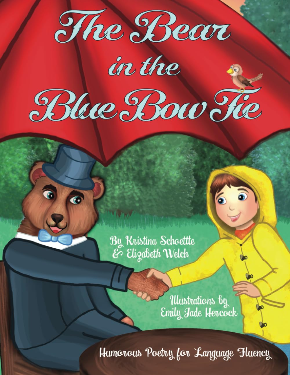 The Bear in the Blue Bow Tie: Humorous Poetry for Language Fluency