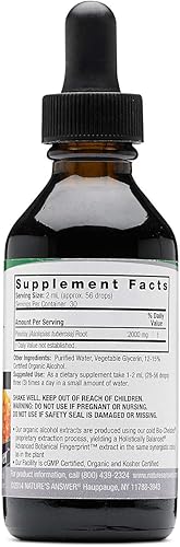 Miniatura 2 de Nature's Answer Raíz de pleuresía con alcohol orgánico, 2 onzas fluidas | Promueve el apoyo respiratorio | Apoya la salud de los pulmones