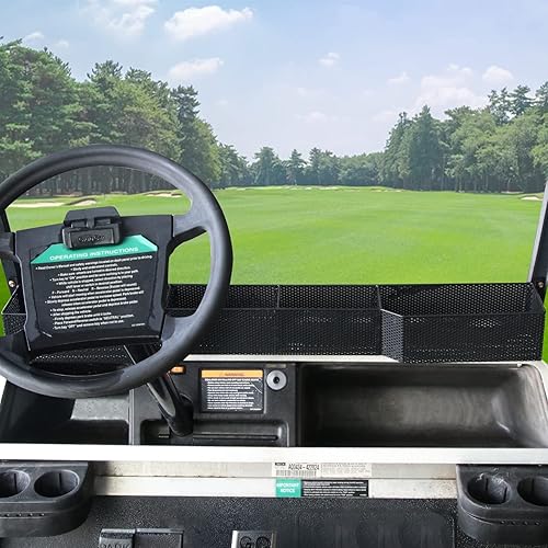 Miniatura 2 de Cesta de almacenamiento interior frontal para carrito de golf para Club Car DS Precedent, EZGo RXV TXT, organizador de bandeja de almacenamiento