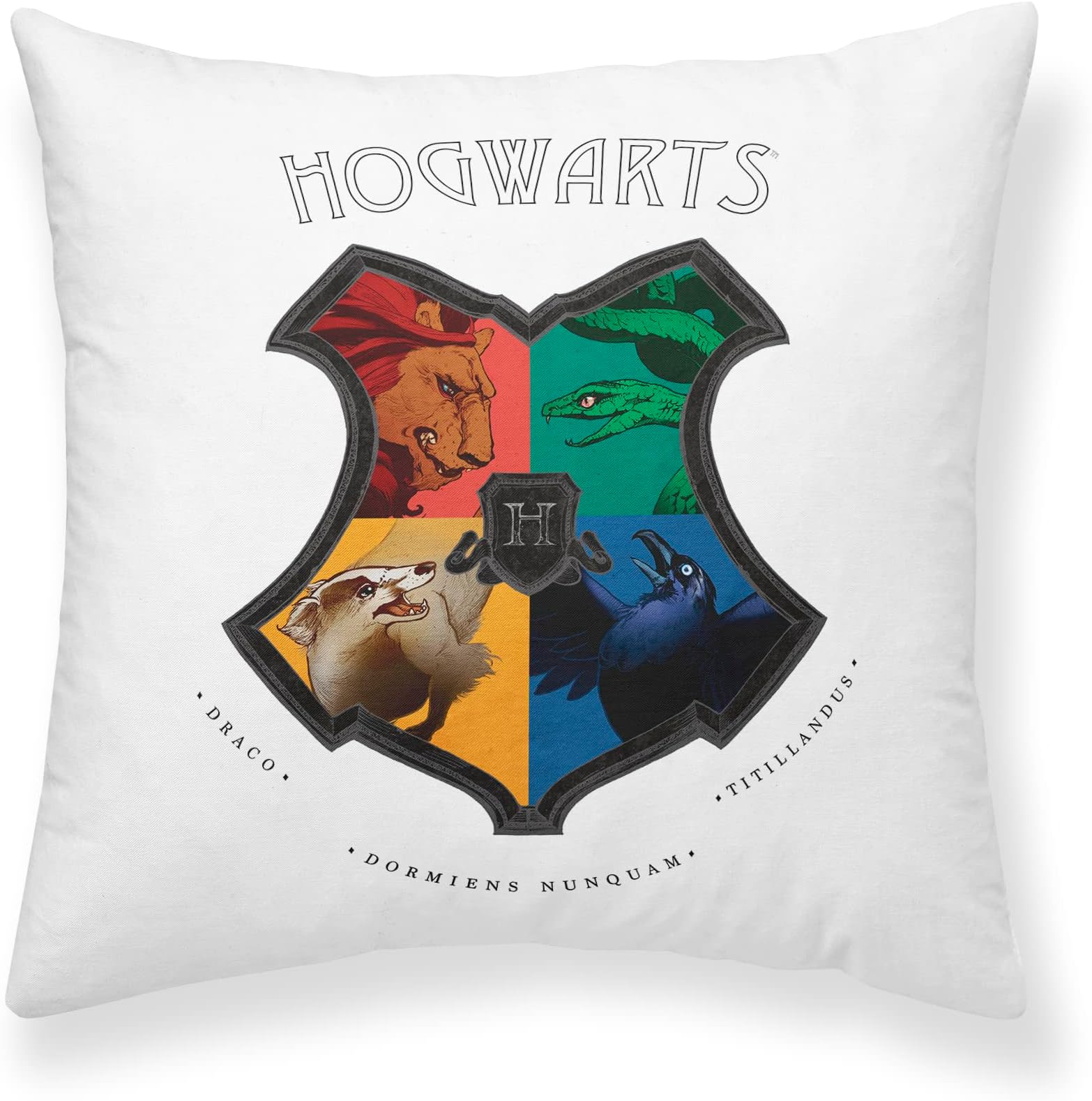 Belum | Batman Cushion Cover with Insert, Size 45 x 45 cm, Shields A