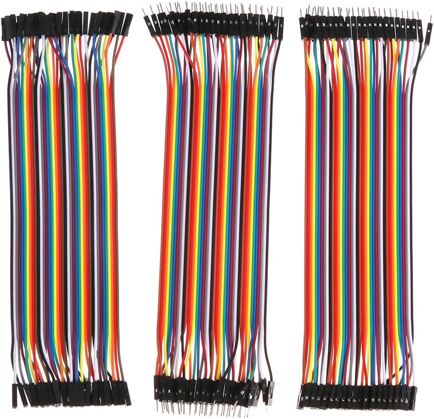 Amazingdeal365 40Pin Dupont Jumper Separable Cable Diy Kit For Raspberry Pi Arduino, M/M F/M F/F