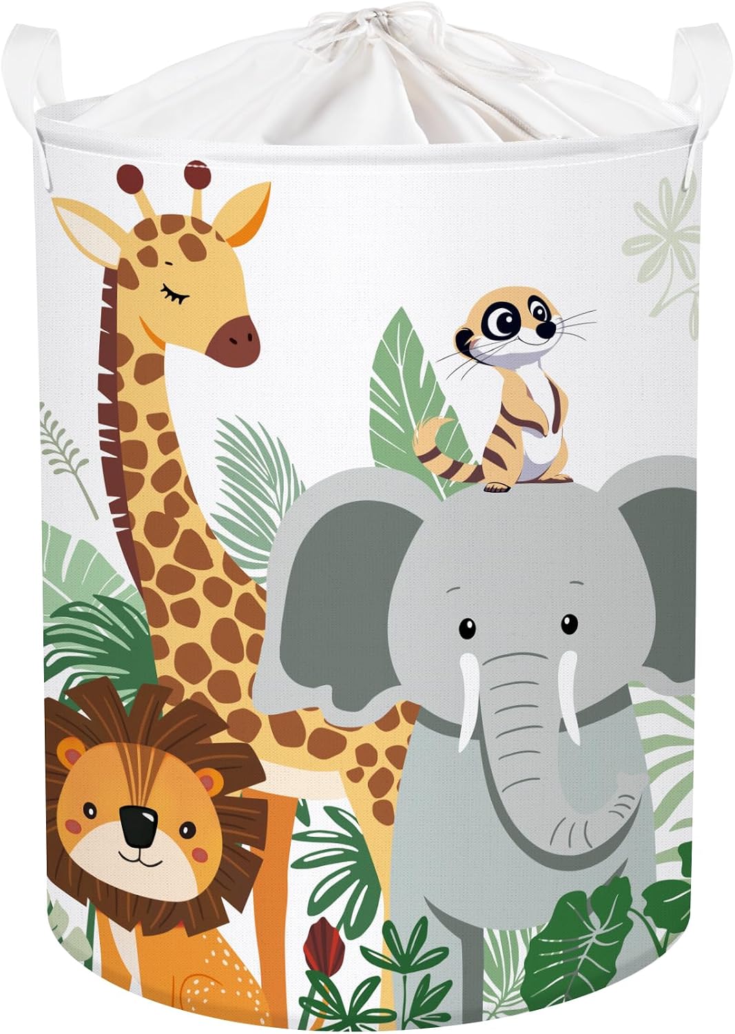 Animal Baby Laundry Basket Large Kids Toy Box Empty Gifts Bag