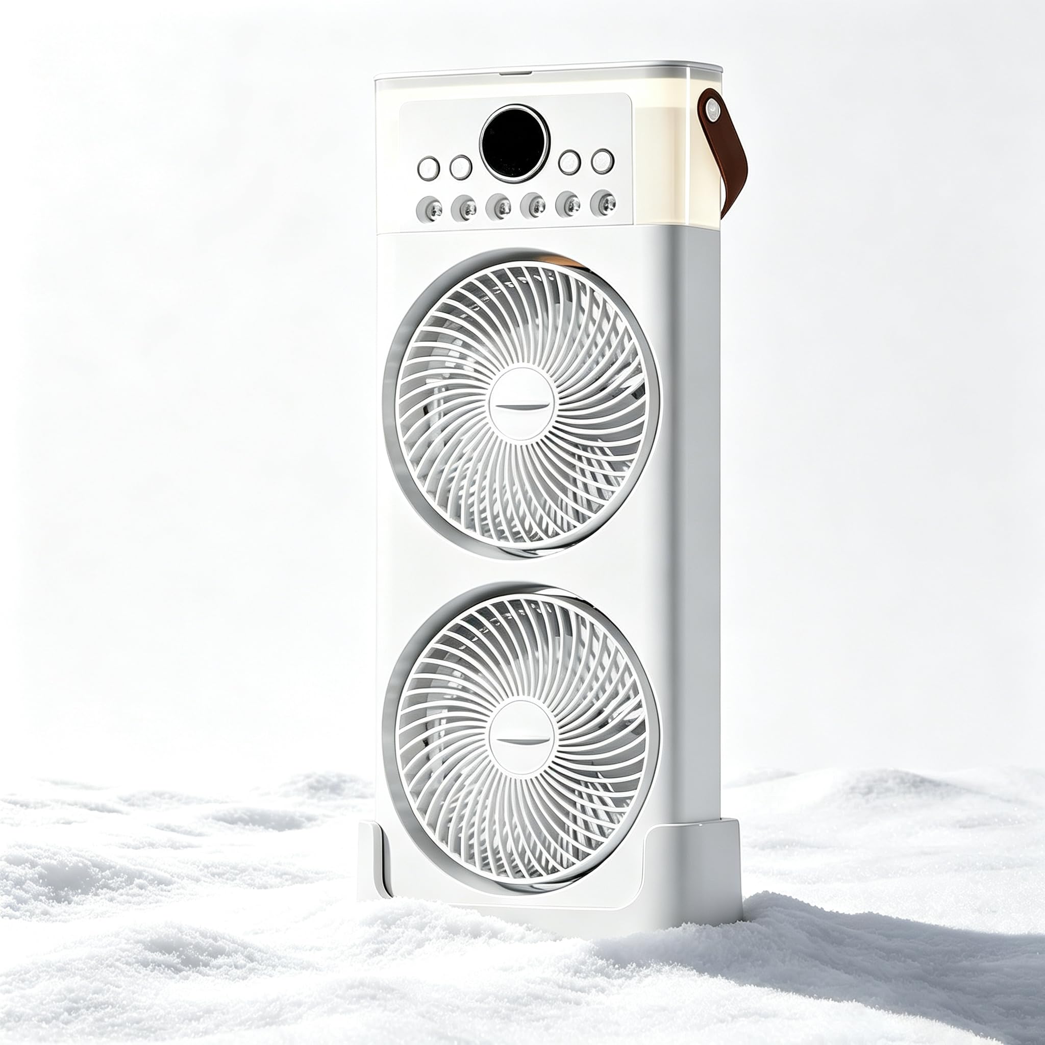 Double Ventilateur, évaporation à 6 Buses De Brumisation