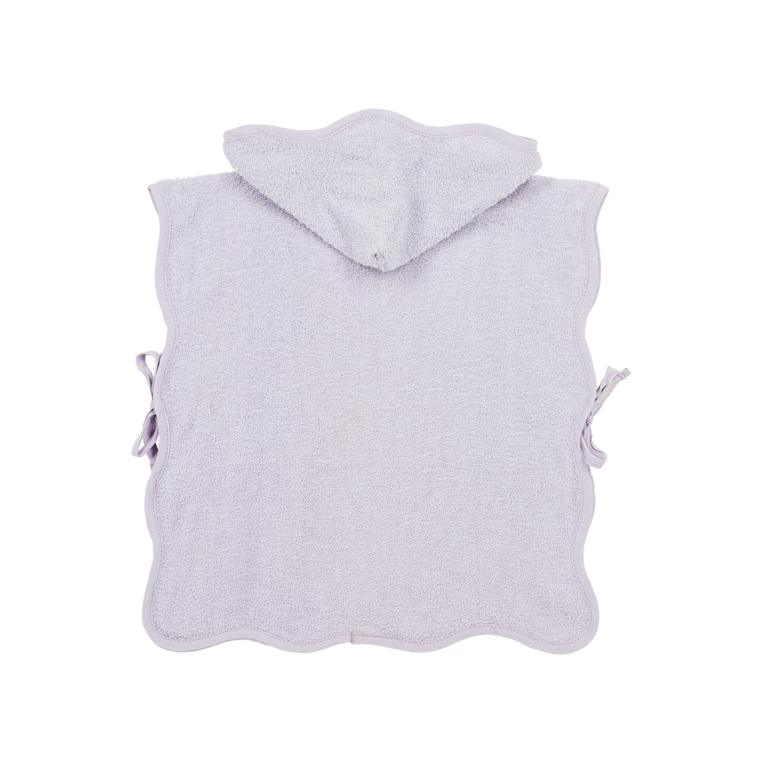 Meyco Baby Badeponcho - 100% Baumwolle - Oeko Tex 100 zertifiziert - Kinderhandtuch 1-3 Jahre - kuschelig weich - feuchtigkeitsabsorbierend & schnell trocknend - Grey Blue