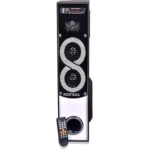 Hanjraenterprise Football Tower Speaker Bluetooth High Cle