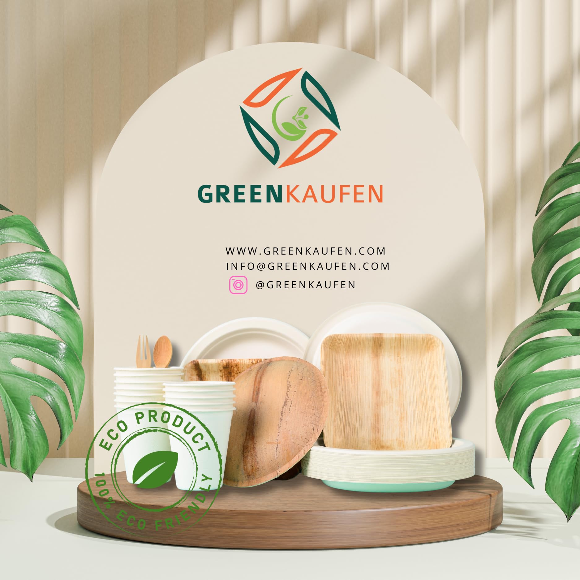 300 stück 1L Bagasse Eckig Schalen mit Deckel Biologisch abbaubare To-Go Boxen – Auslaufsicher & Mikrowellengeeignet – Einwegverpackung für Catering, Takeaway & Foodtruck