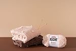 Keche Velvet Chenille Yarn for Crocheting, Soft Bulky Baby Blanket Amigurumi Yarn 100 gr (132 yds) - Camel
