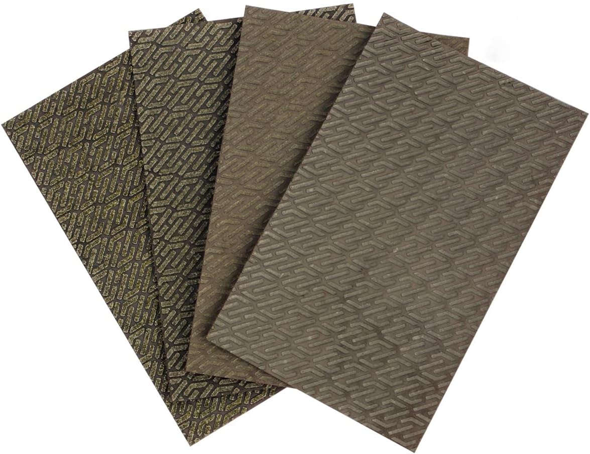 4Set Diamond Sandpaper Polishing Abrasive Paper - Sanding Tile Stone Marble Concrete Ceramics Glass 60-400Grit