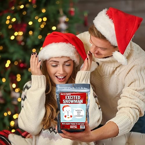 Miniatura 5 de Kiss My Carrot Trail Mix - Regalos traviesos de broma para mujer, regalos divertidos de muñeco de nieve para adultos, regalo de comida picante