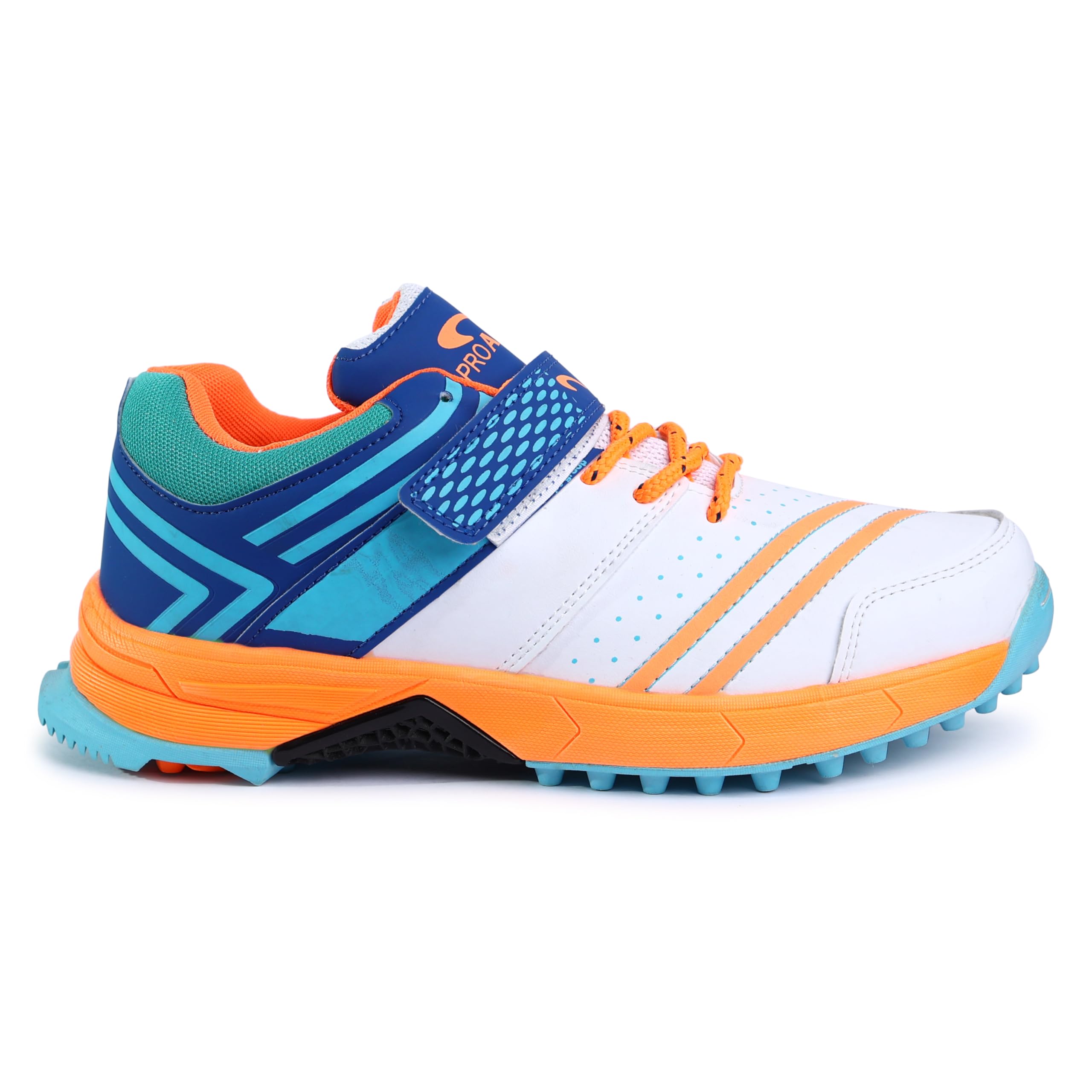 PRO ASE SPORT All-Rounder Cricket Shoe Comfortable Stylish Sport Cricket Shoes (Blue&Orange, UK Footwear Size System, Adult, Men, Numeric, Medium, 7) (B0D834F9B5) Amazon Price History, Amazon Price Tracker