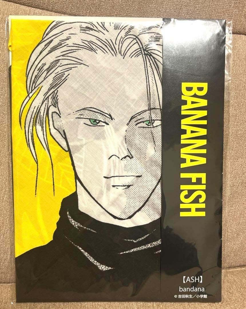 BANANAFISH バンダナ　アッシュ＆英二/月下 美人・神秘的な花［舞扇堂］ 舞扇堂とBANANA FISHのコラボグッズ6商品が9月下旬発売